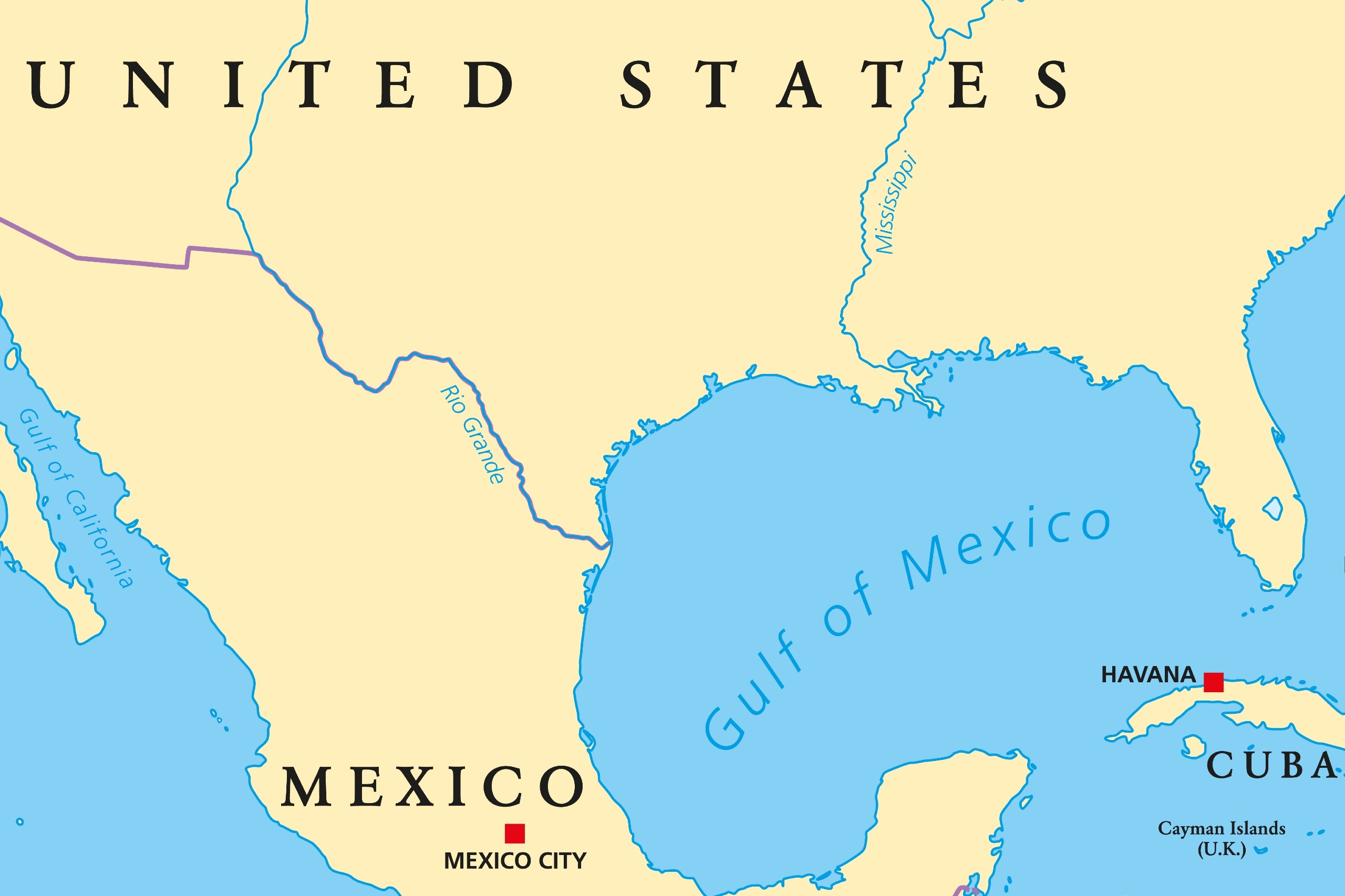 US Gulf Coast Map Mappr