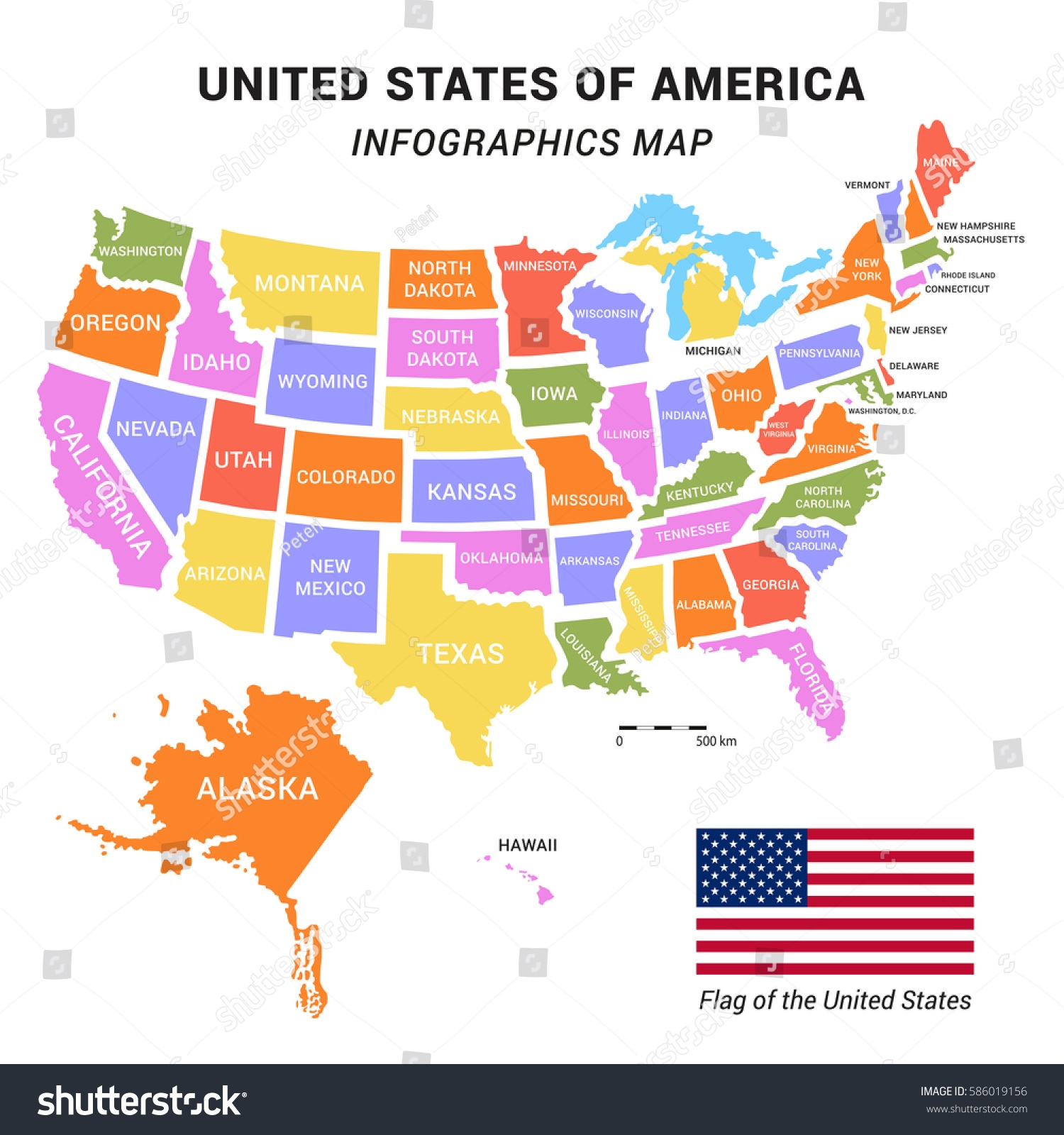 alaska and united states map