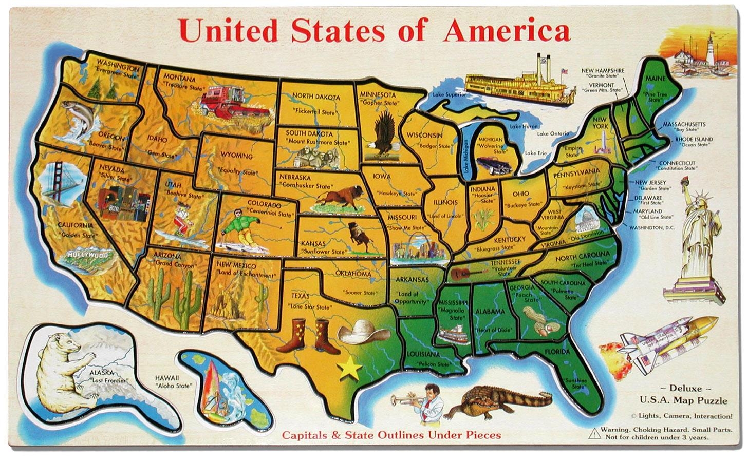 USA Travel Map Travel Map Of USA Northern America Americas
