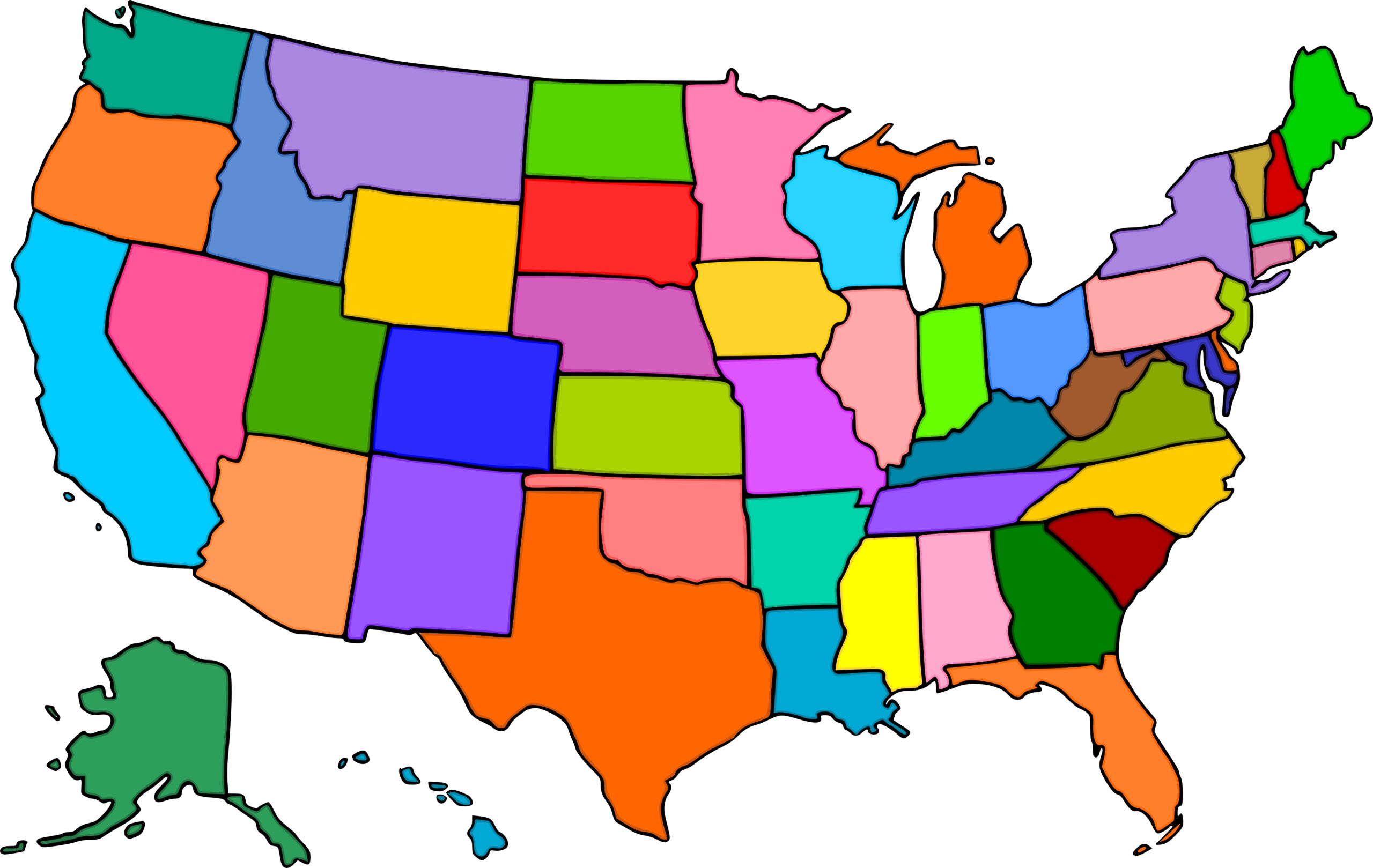 united states map clip art