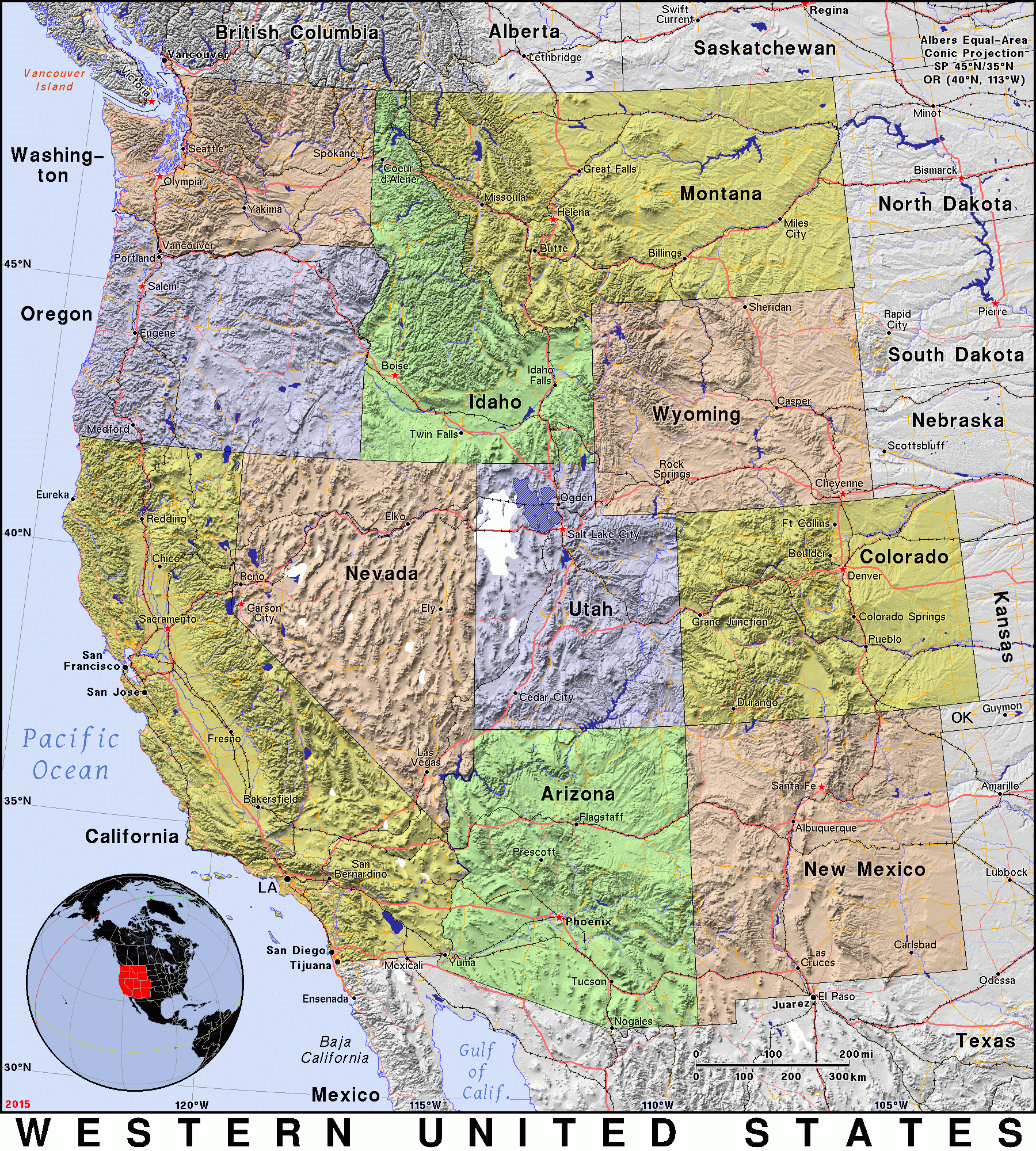 Western United States Public Domain Maps By PAT The Free Open Source Portable Atlas Western United States Public Domain Maps By PAT The Free Open Source Portable Atlas