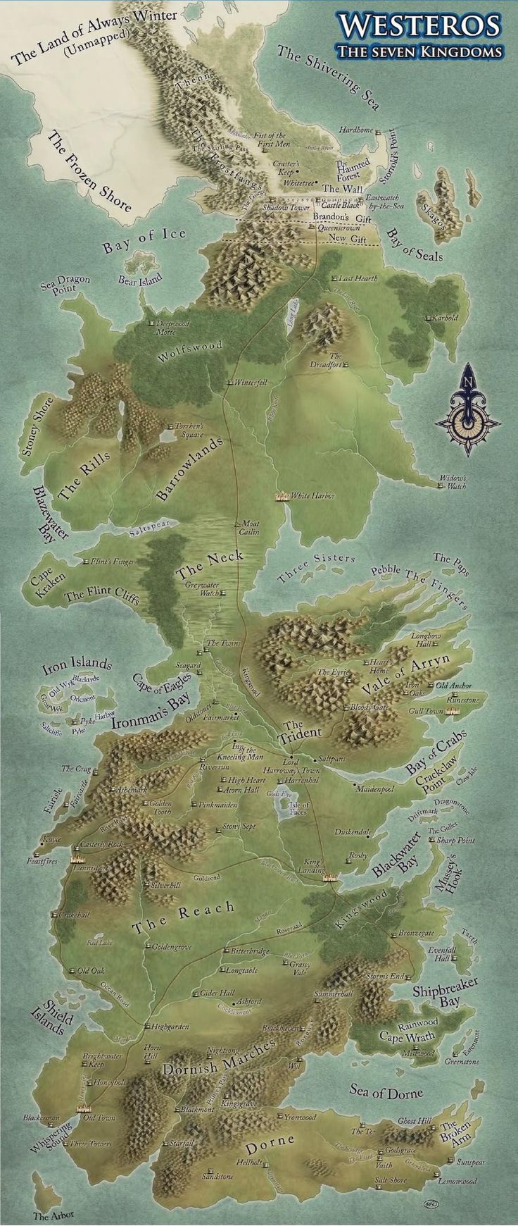 map of asoiaf world