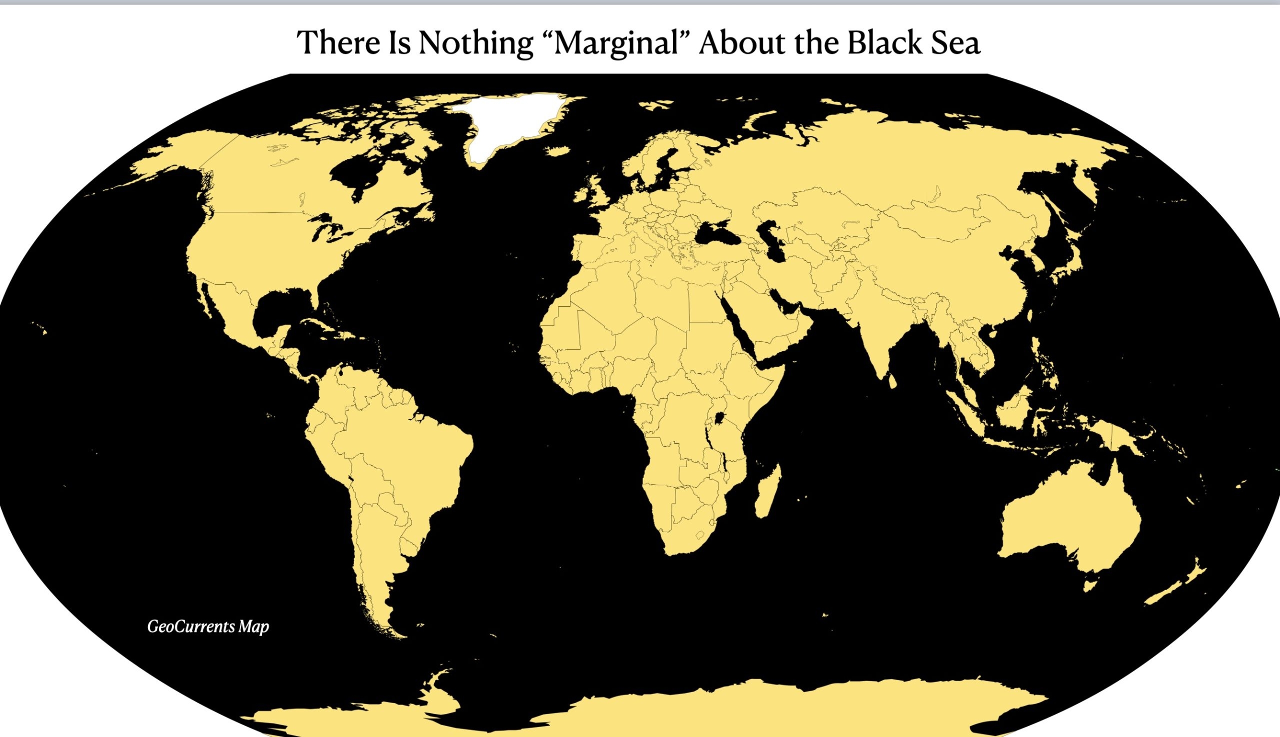 What Is The Black Sea Part 1 GeoCurrents