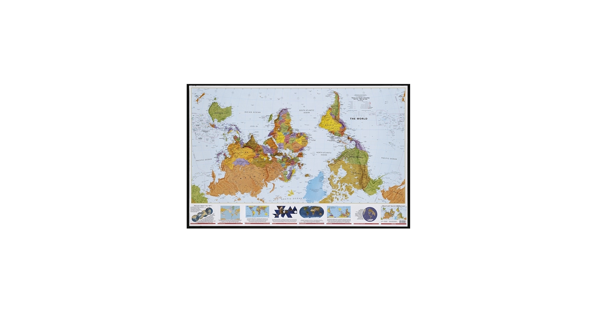 What s Up South 36x56 Inch Laminated Map ODTmaps Lovell Johns ODTmaps Lovell Johns 9781931057011 Amazon Books