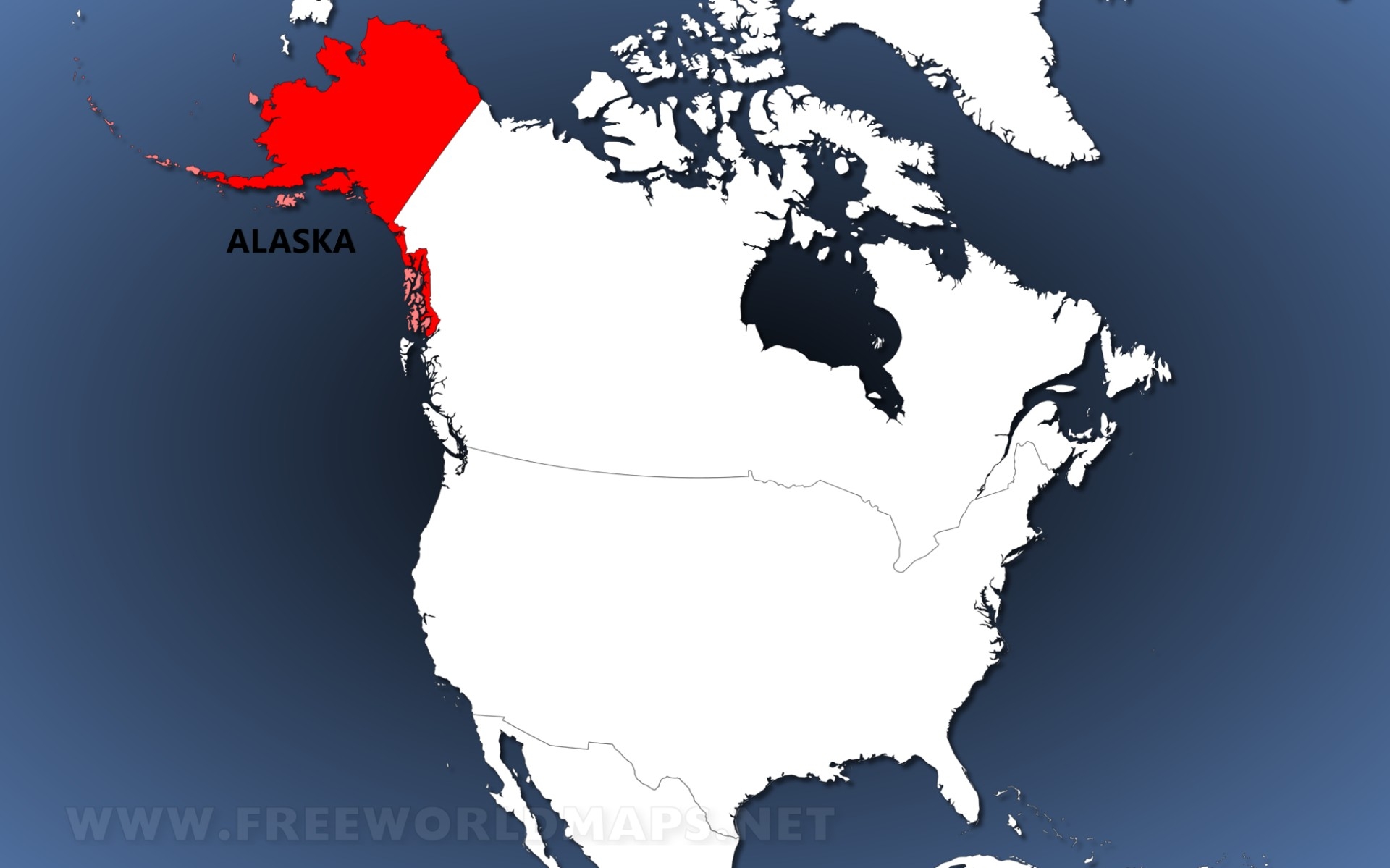 Where Is Alaska Located On The Map 