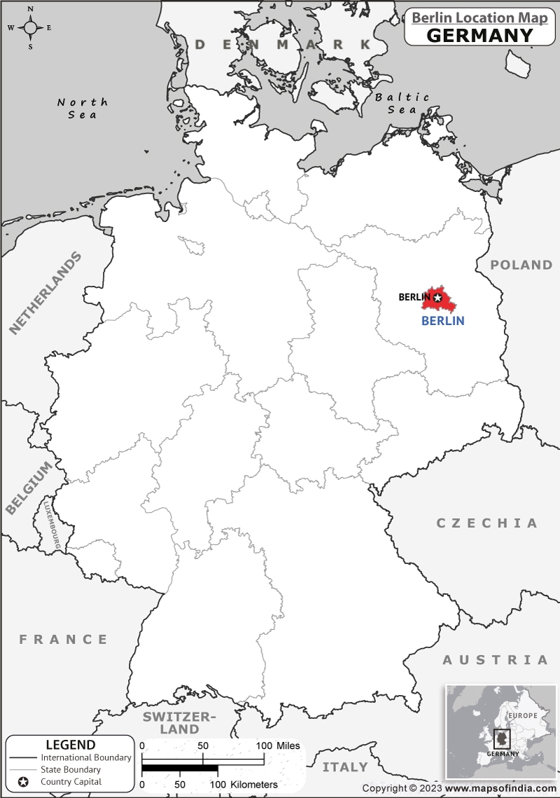 Where Is Berlin Located In Germany Berlin Location Map In The Germany Where Is Berlin Located In Germany Berlin Location Map In The Germany