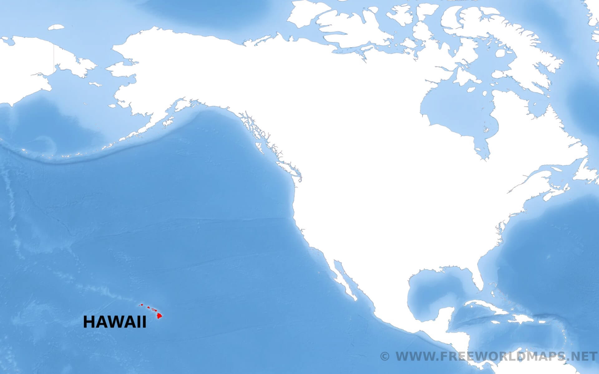 Where Is Hawaii Located On The Map Where Is Hawaii Located On The Map