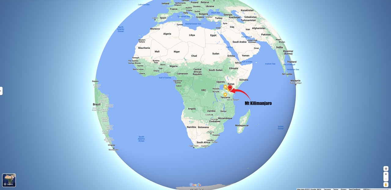 Where Is Kilimanjaro Location Of Mount Kilimanjaro