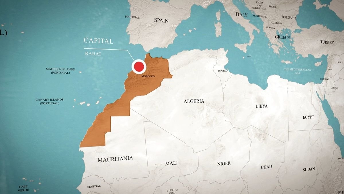Where Is Morocco Located 3 Quick Maps Neighbors Guide