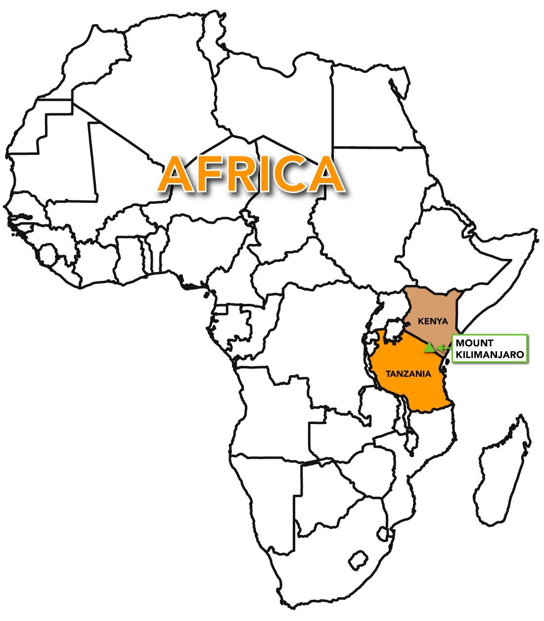 Where Is Mount Kilimanjaro Kilimanjaro Sunrise A Trekking Company