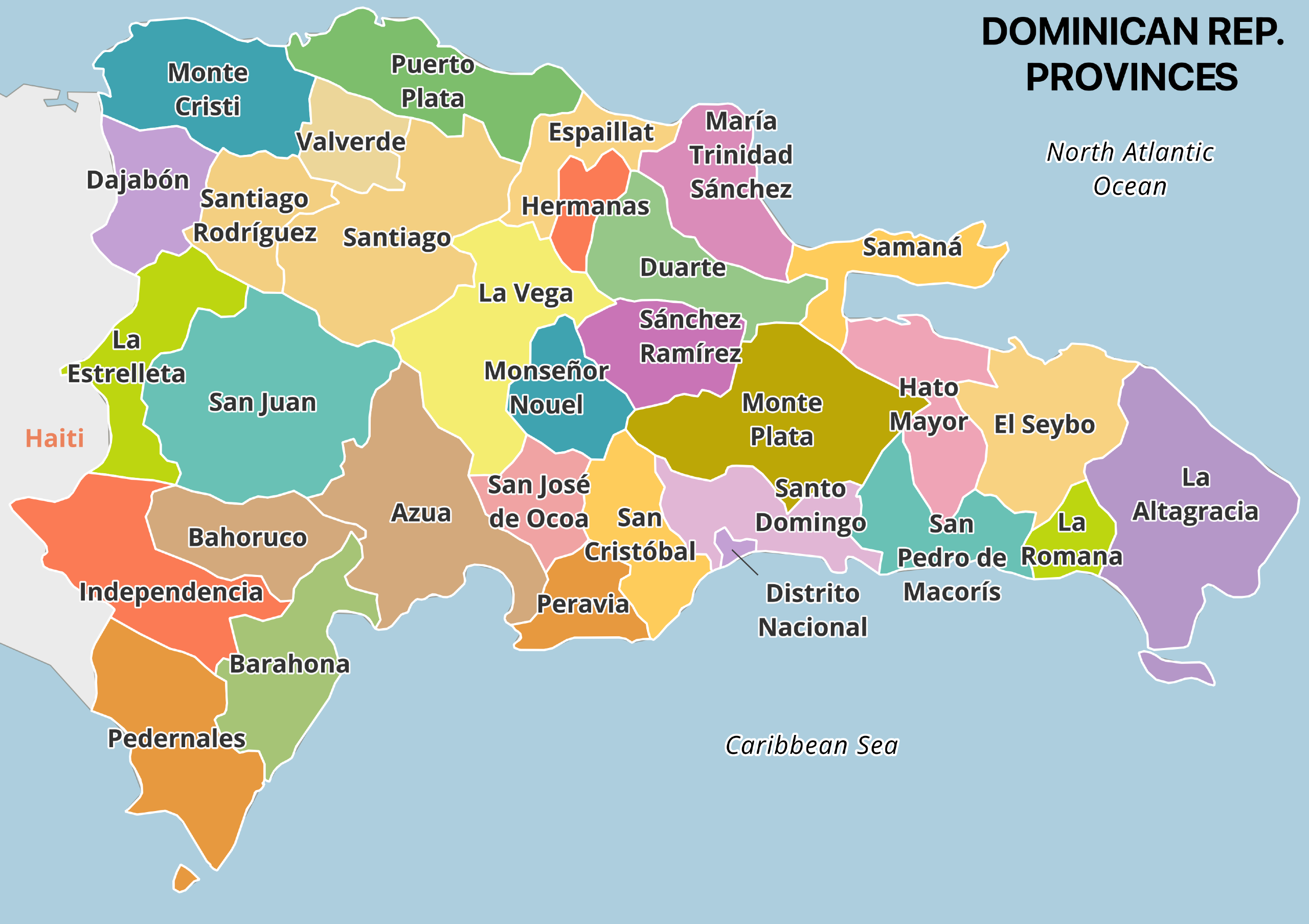 Where Is The Dominican Republic Mappr