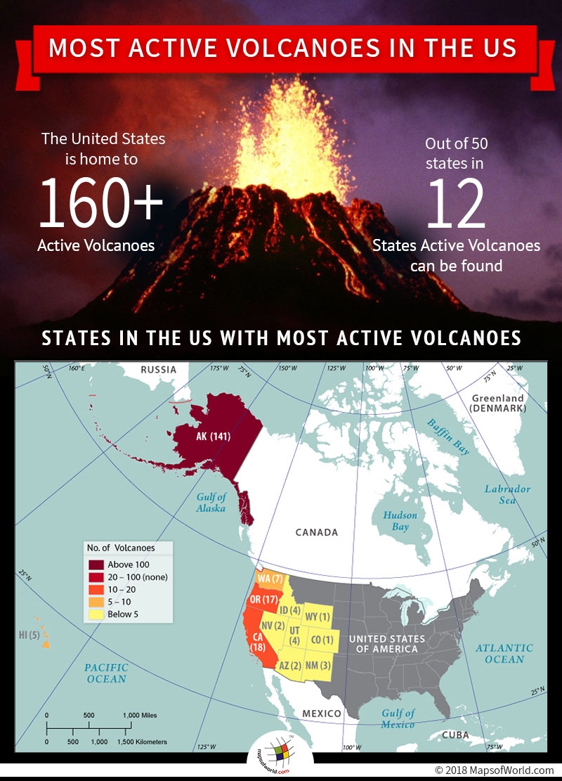map of volcanoes in united states
