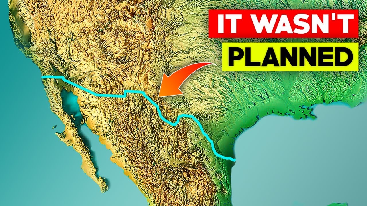 Why The US Mexico Border Is Defined By A River YouTube
