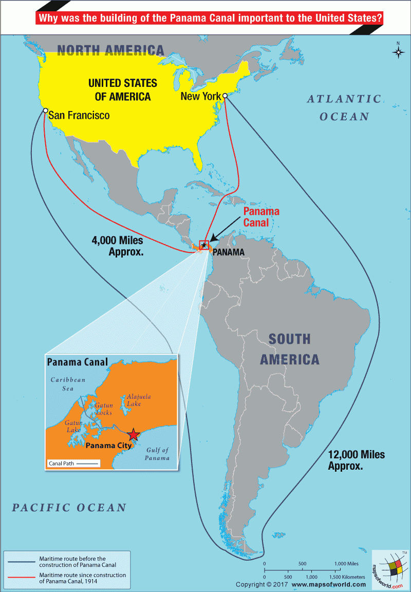 Why Was The Building Of The Panama Canal Important To The United States Answers