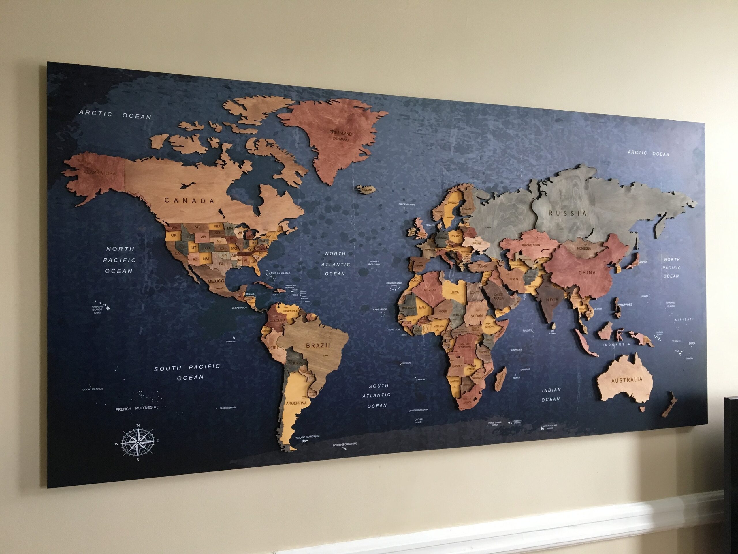 world wall map
