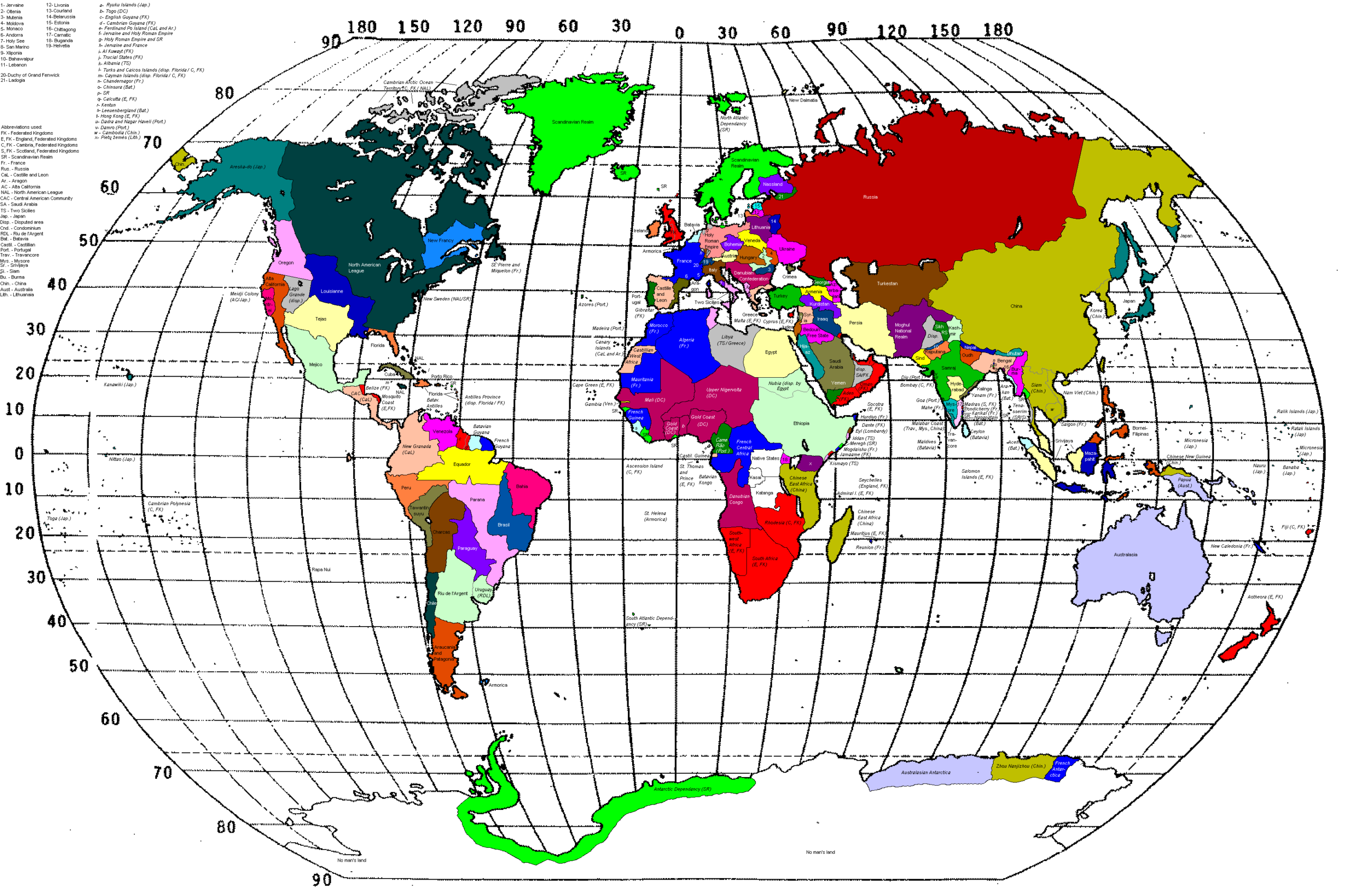 World Map 1930 IBWiki World Map 1930 IBWiki