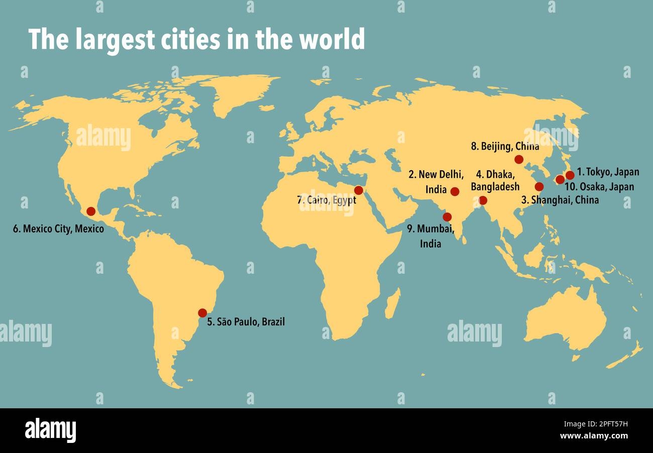 World Map India Mumbai Hi res Stock Photography And Images Alamy