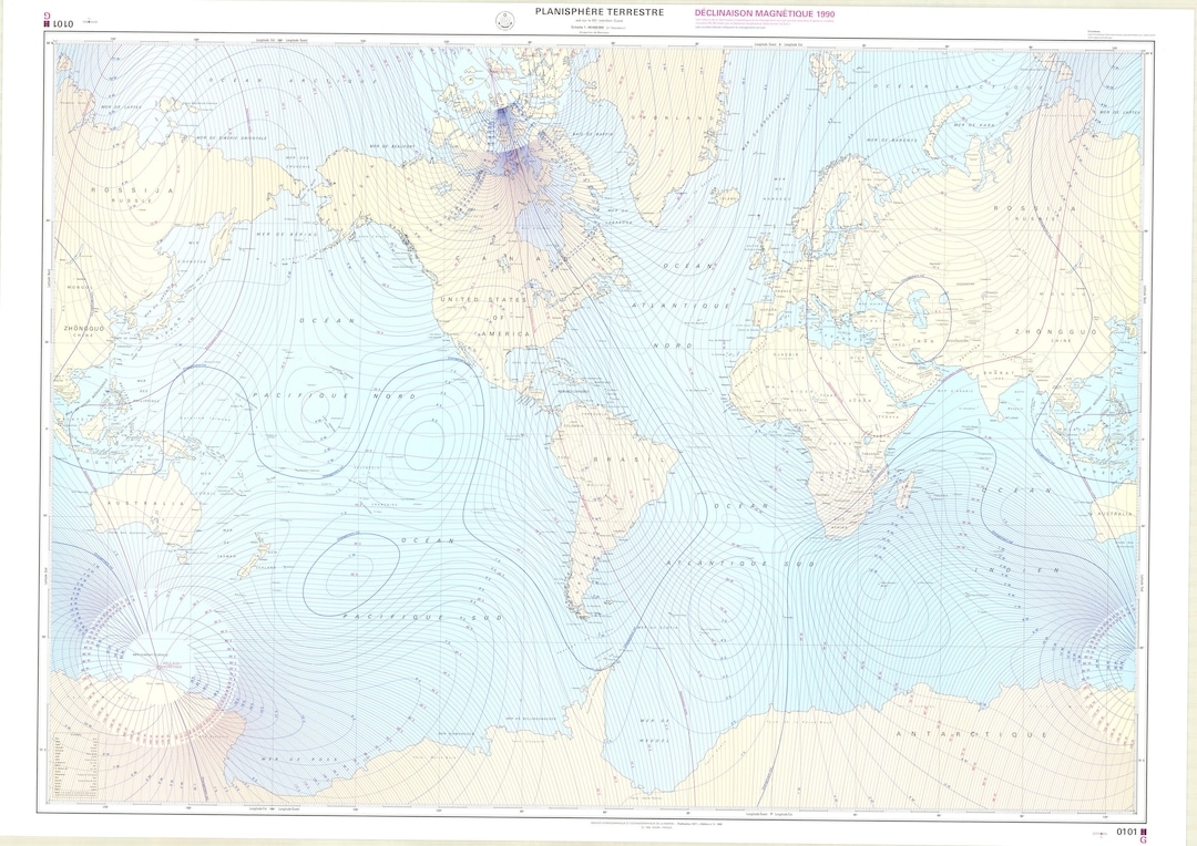 world map 1990