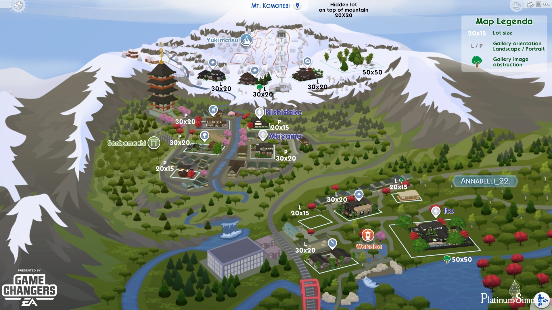 World Map Platinum Simmers