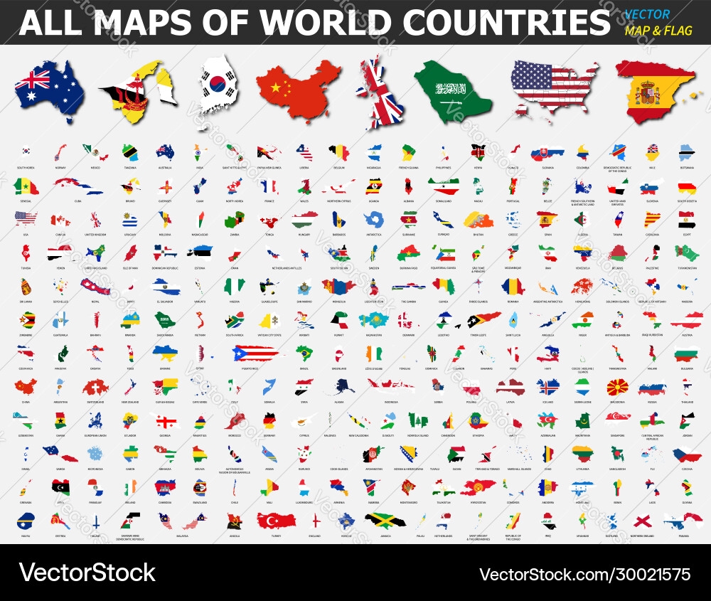 maps and flags of the world maps and flags of the world