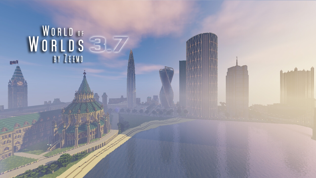 World Of Worlds Minecraft Map