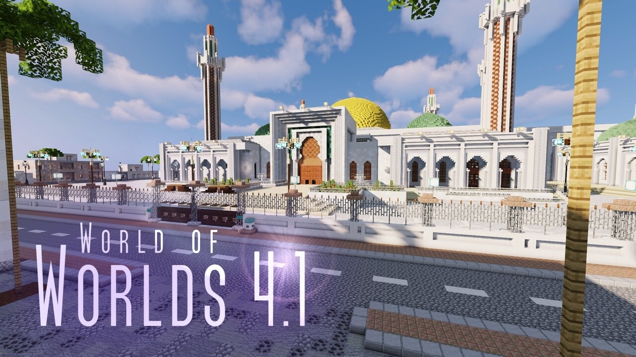 World Of Worlds Minecraft Map