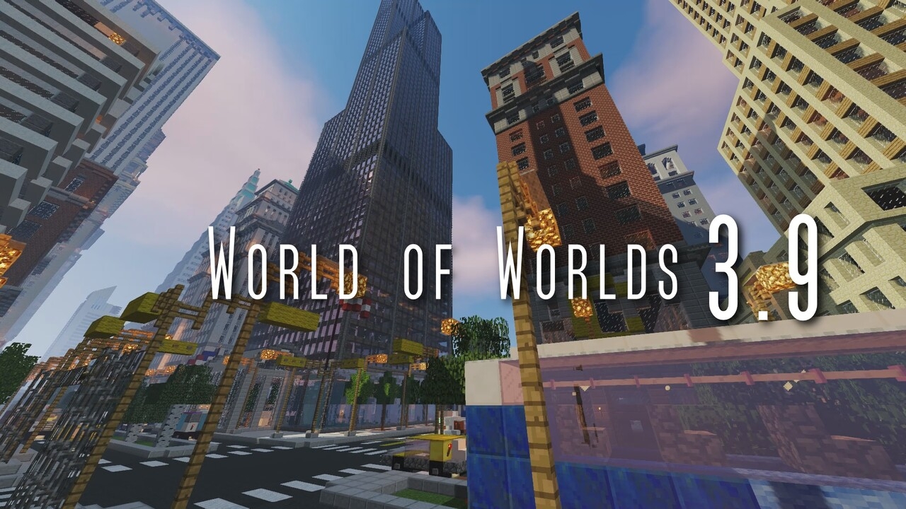 World Of Worlds Minecraft Map