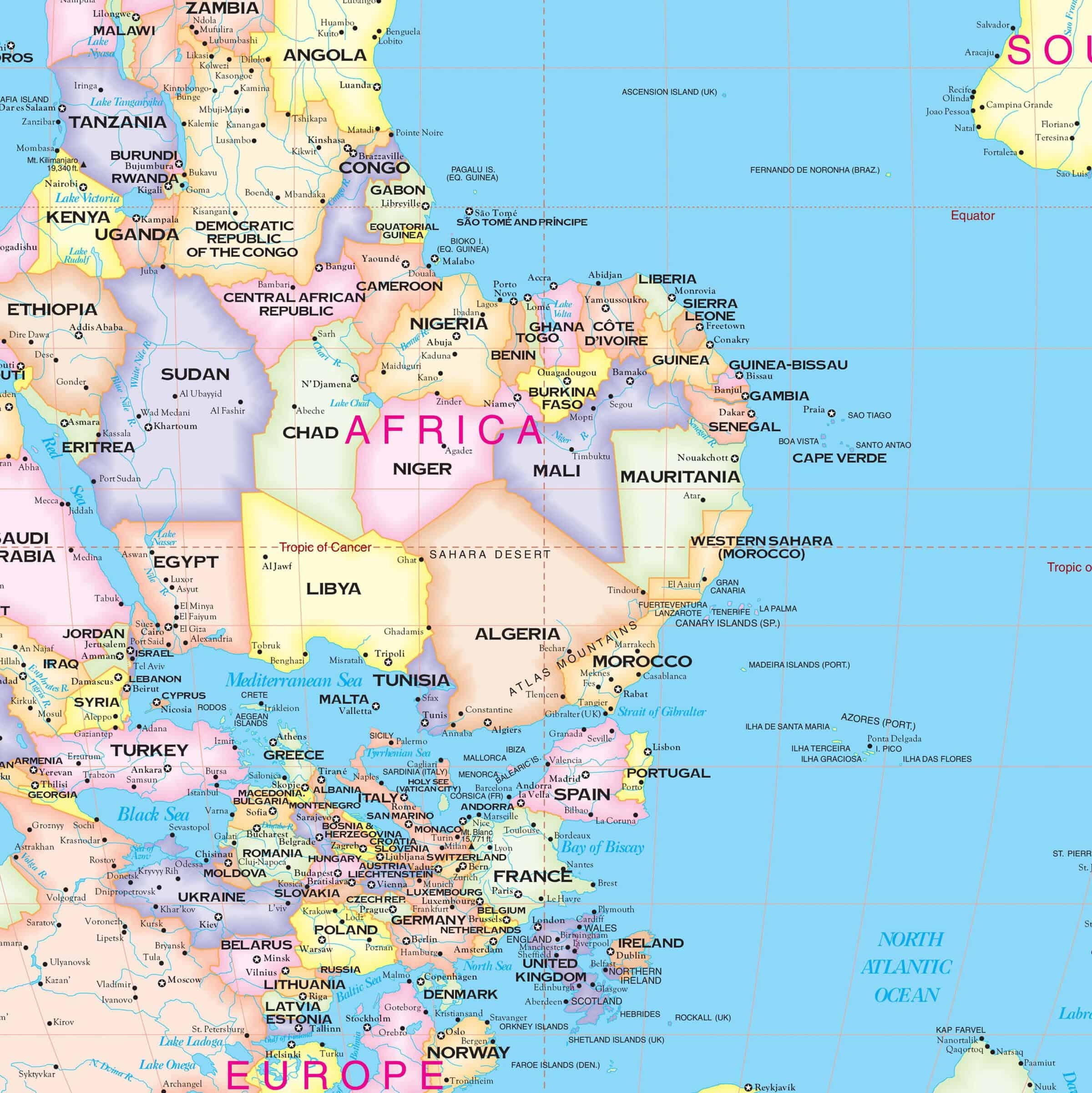 upside world map upside world map