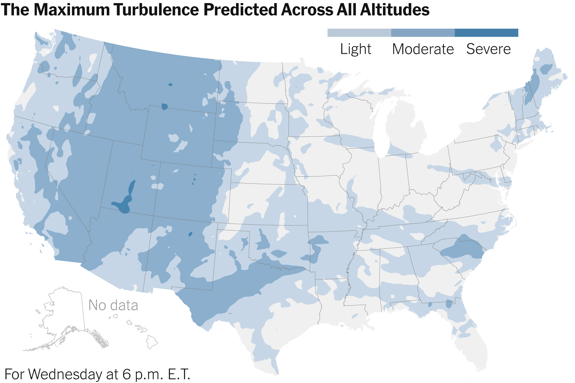 Your Thanksgiving Flight Might Have Turbulence Here s The Forecast The New York Times